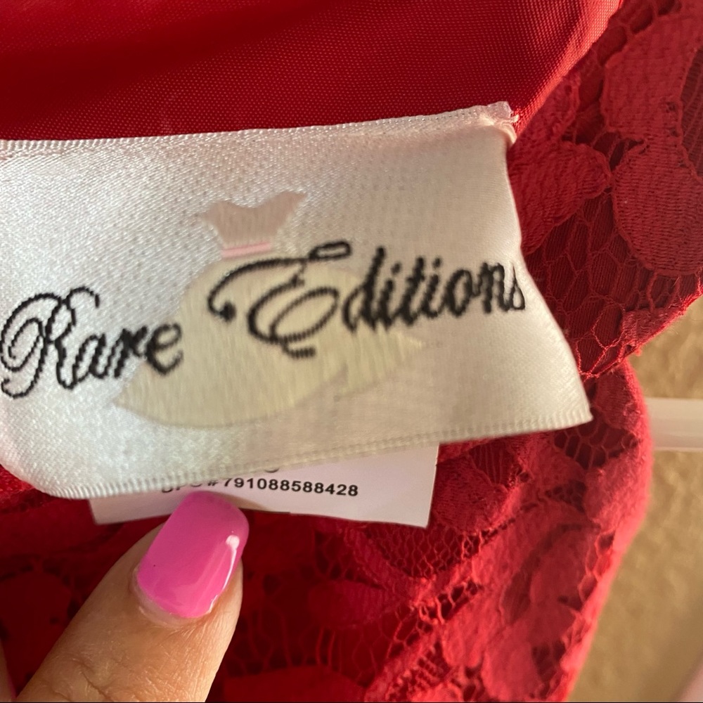 Rare Editions girls lace and tule party dress EUC - Picture 5 of 7